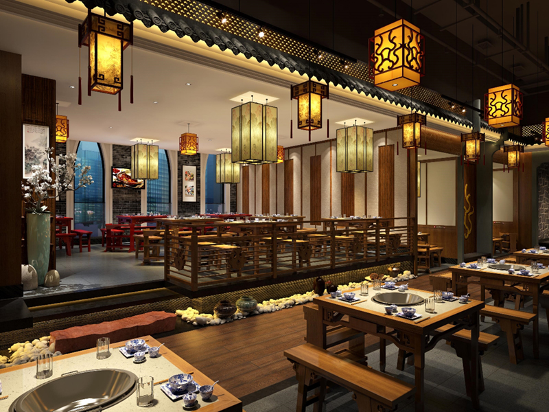 火鍋店裝修搭配上面顏色能令顧客有食欲？