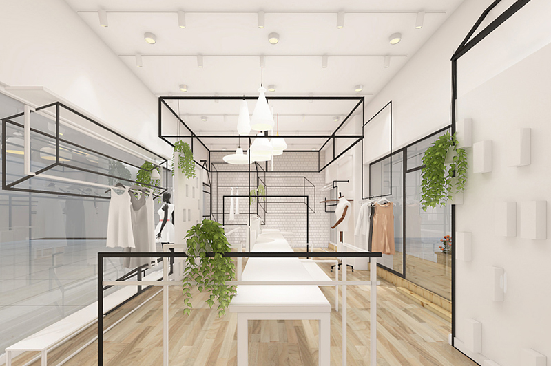 20平女裝小店面裝修怎樣設(shè)計才好看？