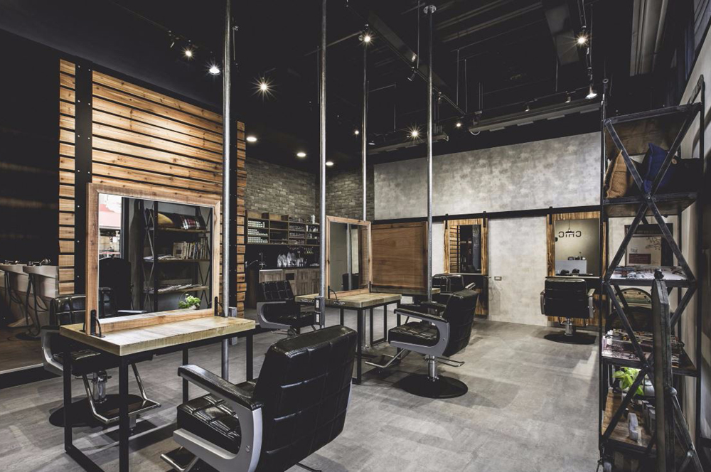灰色理發(fā)店是什么裝修設(shè)計(jì)風(fēng)格？