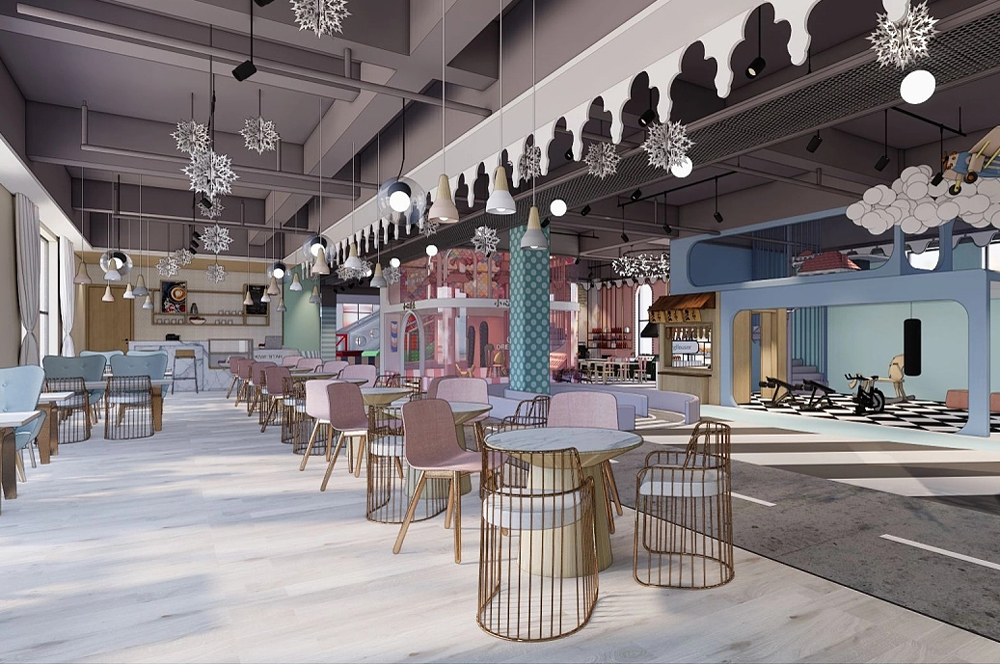 主題親子餐廳裝修這樣設(shè)計(jì)更好看！