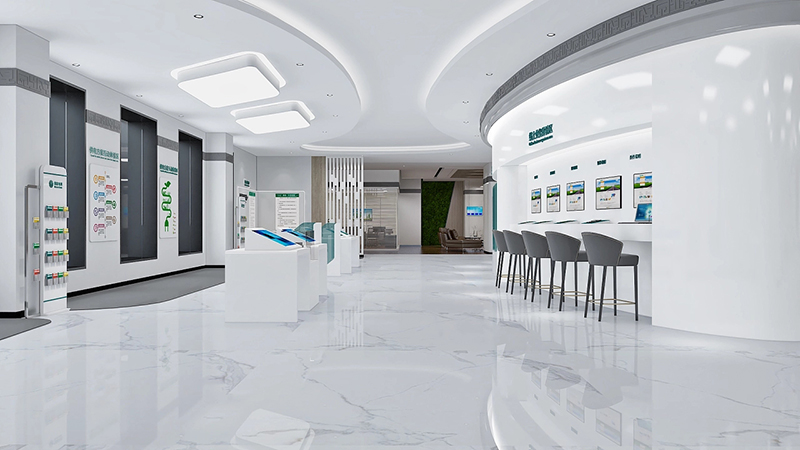 營(yíng)業(yè)廳裝修設(shè)計(jì)及營(yíng)業(yè)廳裝修效果圖布置方法