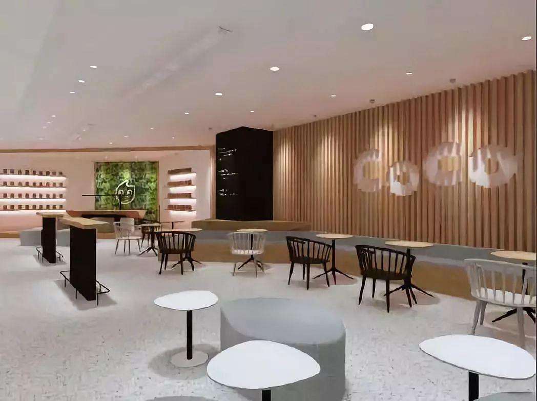 Coco都可奶茶店裝修設(shè)計(jì)效果圖