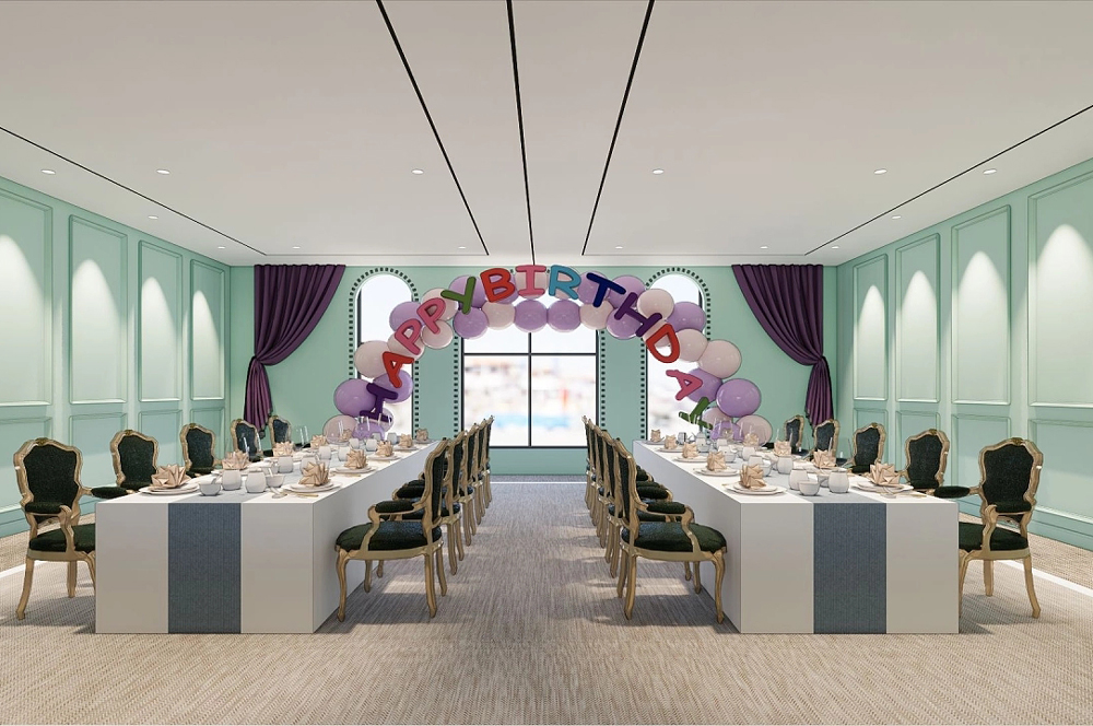 主題親子餐廳裝修空間設(shè)計效果圖