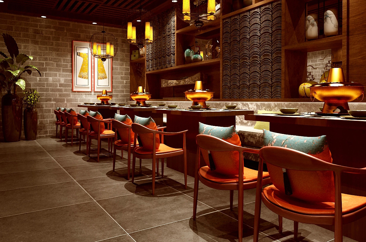 成都火鍋店裝修設(shè)計(jì)