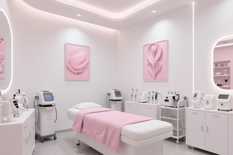 美容店護(hù)理區(qū)裝修設(shè)計