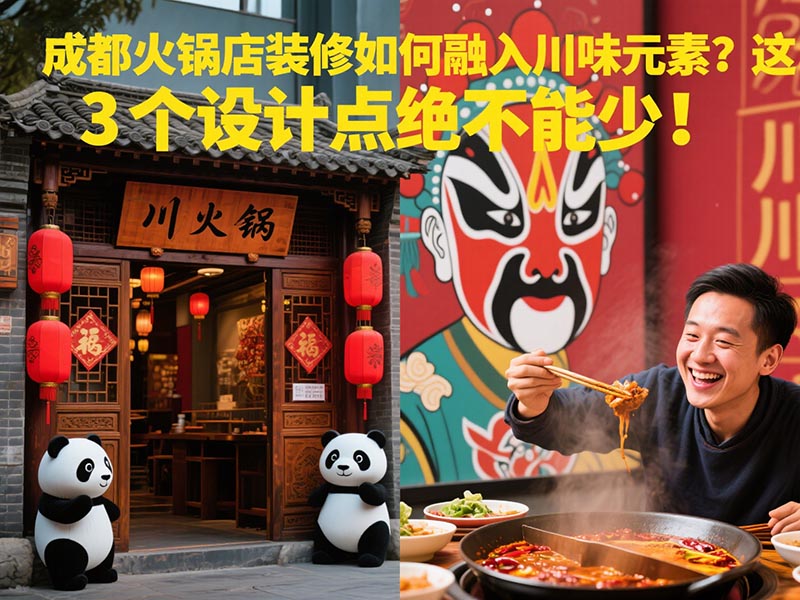 成都火鍋店裝修如何融入川味元素？這 3 個設計點絕不能少！
