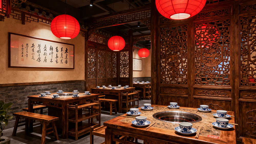 火鍋店中式裝修一平米大概要多少錢？全解析來了！